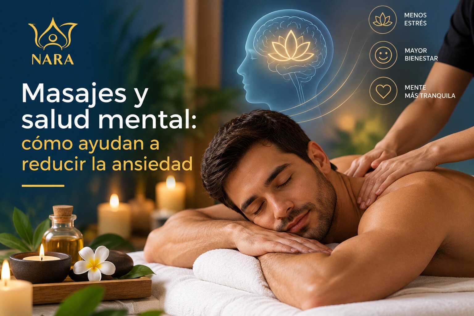 Lee más sobre el artículo Masajes y salud mental: cómo ayudan a reducir la ansiedad