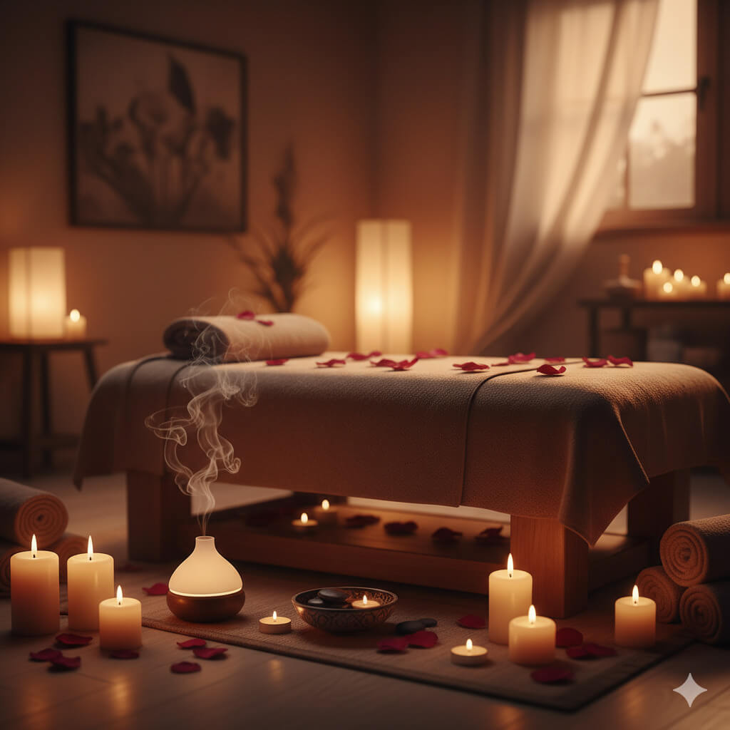 Lee más sobre el artículo ¿Cómo crear un ambiente ideal para una sesión de masaje sensual?