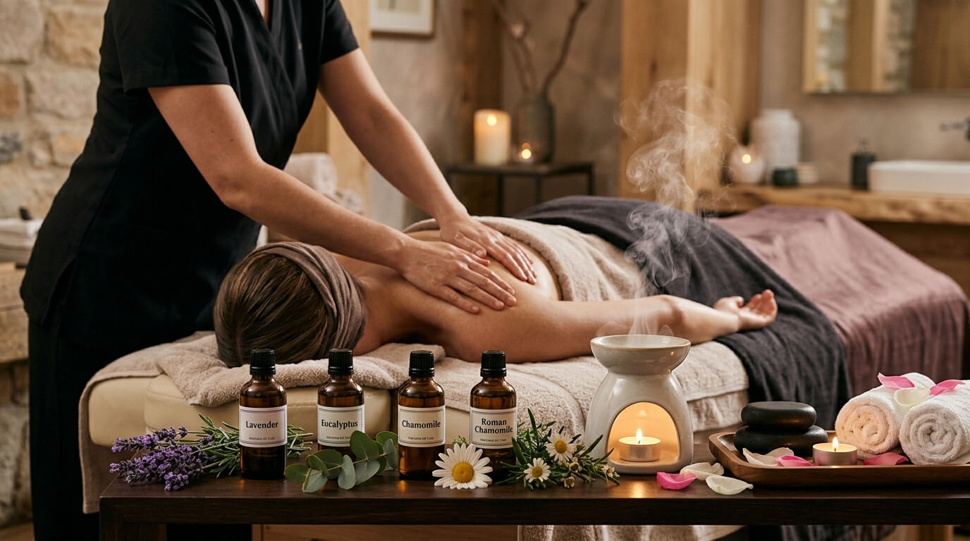 En este momento estás viendo Masajes relajantes con aromaterapia: cómo potencian sus efectos para tu bienestar